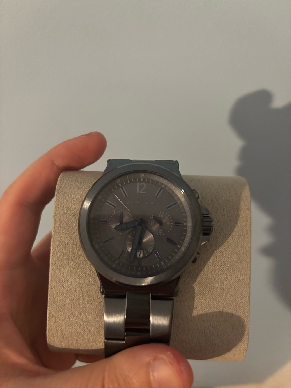 Michael Kors Gray/blue Men's Sport  Watch - does need battery - Picture 5 of 8
